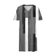 thumbnail image 4 of Vestido Corto de Verano Moda Grande Impresión de Manga Corta Cuello en V Bolsillo Mini Vestido para Casual Y Diario, 4 of 4