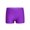 Purple, variant on Girls V-Front Ballet Dance Shorts Sports Yoga Athletic Gymnastics Boy Cut Booty Shorts Purple 6