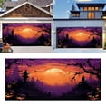 thumbnail image 2 of Theme Fabric Logo Poster Banner Background Hanging Pumpkin Bat Moon Used For Background Party Decoration1 Flags on, 2 of 5