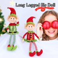 thumbnail image 2 of Muñeco de elfo de patas largas, adorno de fiesta de Navidad, colgantes de árbol de Navidad, decoración de ventana, regalos de Año Nuevo, decoración del hogar, 65CM, nuevo, 2 of 4