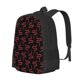 thumbnail image 1 of Fotbe Red Snake Mochila para Hombre y Mujer - Tela Oxford 600D Resistente - Mochila Impermeable de Gran Capacidad para Escuela, Viajes y Senderismo, 1 of 6