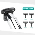 thumbnail image 3 of Graflsoa VGR365 Multifunctional USB Rechargeable Trimmer with 4 Comb Attachments for Hair, Beard, and Eyebrows, 90-Minute Battery Life, 1.5-Hour Charge, 600mAh Capacity, 3 of 6