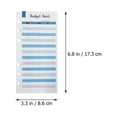 thumbnail image 4 of Miangastore Expense Tracking Sheets Blue Paper 24Set 6.8X3.4In, 4 of 8