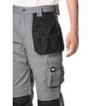 thumbnail image 3 of Pantalón de trabajo CAT Classic Fit Cargo gris y negro 32W x 34L, 3 of 8