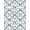 Blue Cream Rose, Pattern 11, variant on ODIKA 8'x10' Washable Area Rug Whimsical Butterfly Vine Border Scattered Delicate Boho Motif Refined Structured for King Size Bedroom Under Bed, Master Suite, Non-Shedding, Easy Care