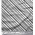 thumbnail image 1 of Soimoi Satin Silk Fabric Diagonal Stripe Decor Fabric Printed Yard 42 Inch Wide, 1 of 5