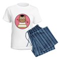 thumbnail image 5 of CafePress - Graduation Owl Pajamas - Women's Short Sleeve Print T-Shirt and Pants Light Cotton Pajama Set, 5 of 7