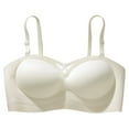 thumbnail image 4 of XIYON Womens Bras Strapless Underwear Ladies Small Gathered No Underwire Bandeau Wrap Bra 2025 Comfort, 4 of 5