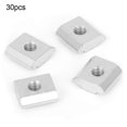 thumbnail image 1 of 30pcs 30 Series T slot Nuts Set Aluminum Profile Threaded T Sliding Nut Block Fasteners(M6 ), 1 of 5