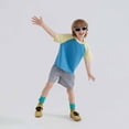 thumbnail image 7 of Bright Everyday Kids Tee for Girls and Boys—Breathable Short Sleeve Shirt Lightweight Comfortable Top for Play and, 7 of 7