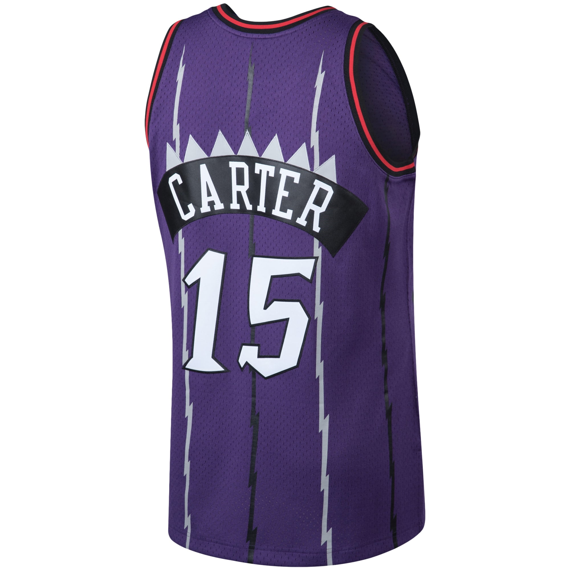 Toronto Raptors Mitchell & Ness Hardwood Classics Big & Tall Big Face  Fashion Jersey - Purple