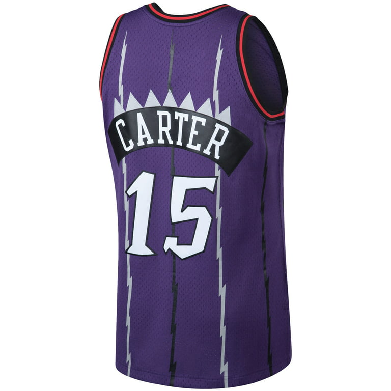 Vince Carter Toronto Raptors Mitchell & Ness Big & Tall Hardwood Classics  Jersey - Purple