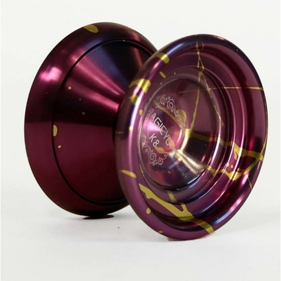 Magic YoYo K8 Yo-Yo - Purple with Gold Splash