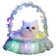 thumbnail image 2 of Fiudx Juguete de Simulación de Animal, Figura de Mascota Realista, Alta Simulación y Valor Educativo, Regalo Creativo para Decoración Del Hogar, Accesorios de Fiesta, Canasta de Luz a Batería, Juego, 2 of 5