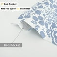 thumbnail image 6 of DriftAway Indoor and Outdoor Polyester Blackout Rod Pocket Valances Blue,White,Multi-color 0.10 in x 14.00 in, 6 of 7