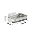 thumbnail image 3 of Modern Soap Storage Rack for Bathroom - Wall Mounted, Waterproof & Easy Clean with Drainage, No Drill Installation in Multiple Colors, 3 of 6