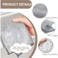 thumbnail image 2 of 15 Pack Non-Scratch Wire Dishwashing Cloths – 20x20 cm Double Layer Silver Mesh Dishcloth – Multipurpose Steel Wire Cleaning Cloth – Reusable Cleaning Rags for Washing Dishes, Cookware, Sink, Stove, 2 of 8