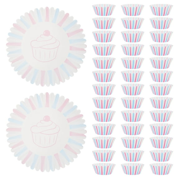 100 Pcs Jumbo Cupcake Liners Cups for Baking Tray