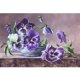 thumbnail image 2 of Cuadros Decorativos Kit de pintura al óleo de flores por números pintura acrílica DIY sobre lienzo arte sin marco (4) Tmvgtek embutido en tela, 2 of 9