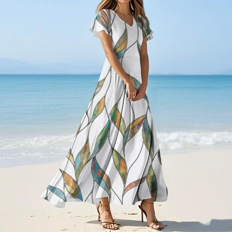 collar dress white Dill High Collar Dress main image 1