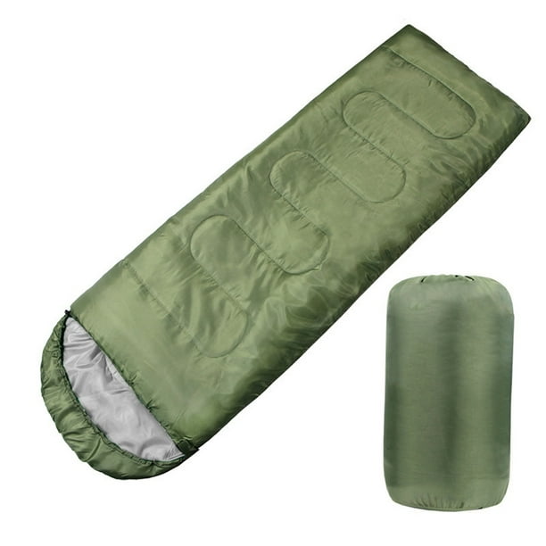 Saco de dormir Kuymtek Ligero y Cómodo para acampar verde