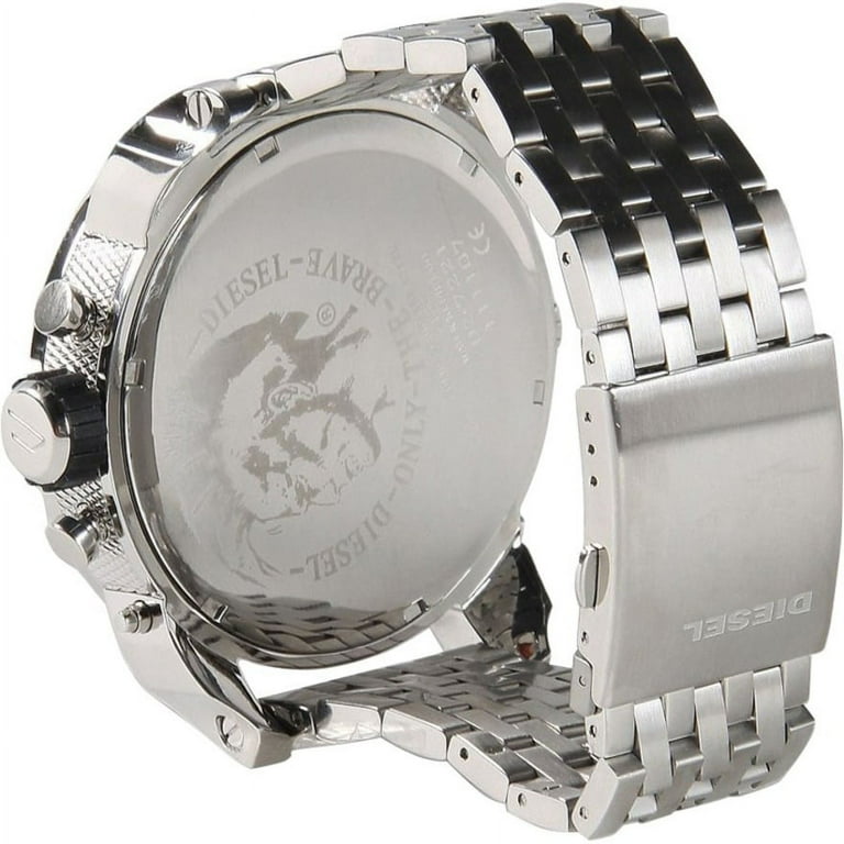 Diesel Men's SBA Wrist Chronograph, Analog-Digital Stainless Steel