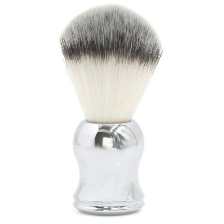 Unique Bargains Chrome Handle Soft Hair Shaving Brush for Men Father Gift Barber Tool