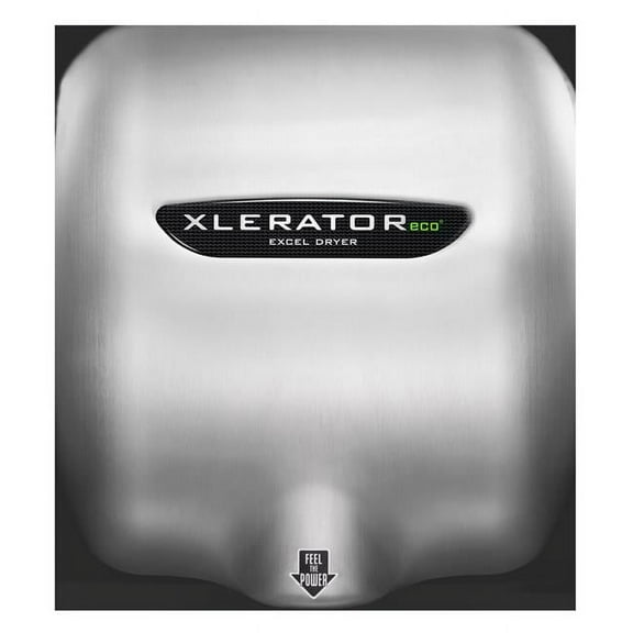 Excel Dryer 704166 Xlerator Eco® Automatic No Heat Hand Dryer, Brushed
