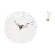 thumbnail image 5 of Reloj de pared silencioso para el hogar, la cocina, la oficina, , con organizador de transparente para mostrador, brochas de maquilla, 5 of 8