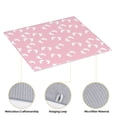 thumbnail image 4 of ZICANCN Dish Drying Mat for Kitchen Countertop, Baby Footprints Footsteps Drainer Mats with Non-slip Rubber Backed, Super Absorbent Easy Clean Rack Pad,\r\n16x18 Inches, 4 of 9