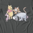 thumbnail image 3 of Disney Winnie The Pooh Awesome Friends Men's T Shirt (Charcoal, S-XXXL), 3 of 4