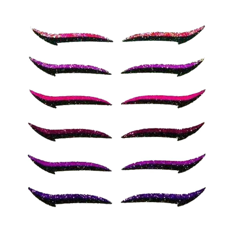 6 Pairs Eyeliner Stickers for Eyes Adhesive Eyeliner Reusable Eyelid
