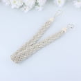 thumbnail image 2 of ULTNICE 2PCS Country Style Tie Backs Beige Cotton Thread Decorative for Bistro, 2 of 8