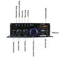 thumbnail image 3 of AK380/G8/AK370/AK270/AK170 800W 12V Home Car Hifi Power Amplifier Stereo BASS Audio Amp Speaker Class D Car Home Sound Power Amp ,Reduced Noise, 3 of 6