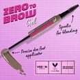 thumbnail image 2 of Gel para cejas NYX PROFESSIONAL MAKEUP Zero to Brow Brown, 2 of 7