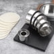 thumbnail image 4 of 12 Uds. Moldes redondos para galletas cortador de galletas y galletas de acero inoxidable molde para hornear pasteles DIY, 4 of 8