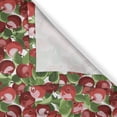thumbnail image 6 of Ambesonne Fruits Valance & Curtain, Organic Garden Harvest, 55"x30", White Green and Red, 6 of 7