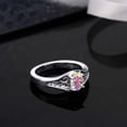 thumbnail image 4 of Gem Stone King Oval Mercury Mist Mystic Topaz 925 Sterling Silver Women's Ring 0.95 Ct (Size 5), 4 of 4