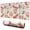 Beige Baseball Elements, variant on Long Mouse Pads for Desk,Baseball Items Pattern Desk Mats on Top Of Desks, Desk Mouse Pad Extra Large with 3mm Non-Slip Base and Stitched Edge for Gaming,Office,Work,Home 47.3"x23.6"