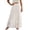 White, variant on Bxsruta Womens Maxi Skirt Flowy Long Skirt Casual Boho Summer Beach Skirts