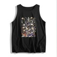 thumbnail image 4 of Women's Tops Short Sleeve Cotton Summer Casual Round Neck Loose Sleeveless T-Shirt, 4 of 4