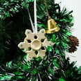 thumbnail image 2 of Matashi Crystal Christmas Tree Snowflake Spinner Shaped Ornament with Crystal, 2 of 3