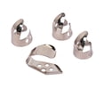 thumbnail image 4 of Greeniant 4 Uds. De púas para guitarra, accesorios de púas doradas para uñas, piezas de repuesto portátiles ligeras, suministros para jugar Accesorios para instrumentos musicales Plata, 4 of 6