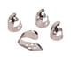 thumbnail image 3 of Yuarrent 4 Uds. De púas para guitarra, púas para principiantes, piezas reemplazadas portátiles ligeras para principiantes, herramientas de Accesorios para instrumentos musicales Plata, 3 of 6