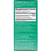 Viva Naturals French-Maritime Pycnogenol 100 mg 60 Count Veggie Capsules
