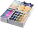 thumbnail image 1 of Organizador Plegable Ropa Interior Pikapika 4 Unidades 24 Divisiones Xtellar Gris, 1 of 3