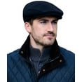 thumbnail image 3 of Mucros Weavers 100% Wool Tweed Men's Irish Trinity Flat Cap Made in Ireland, 3 of 5