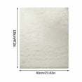 thumbnail image 3 of Barhoo Carpet Clearance, Microfiber Mat Machine Washable Rugs for Parlor Bedroom Fluffy Shaggy Bedside Floor Dorm Grey Area Rug Soft Gray Fuzzy Non Slip Indoor Room Carpet for Family Kitchen Aesthetic, 3 of 7