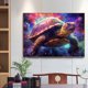 thumbnail image 4 of 5D DIY completo redondo taladro diamante pintura misterio tortuga kit decoración del hogar arte arte, 4 of 9