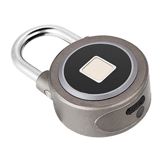 Cerradura De Puerta Huella Digital Inteligente Sin Llave Control De Aplicación Impermeable